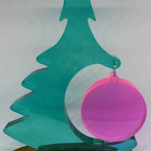 Christmas Tree with Hanging Baulble