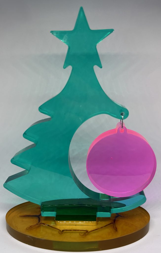 Christmas Tree with Hanging Baulble