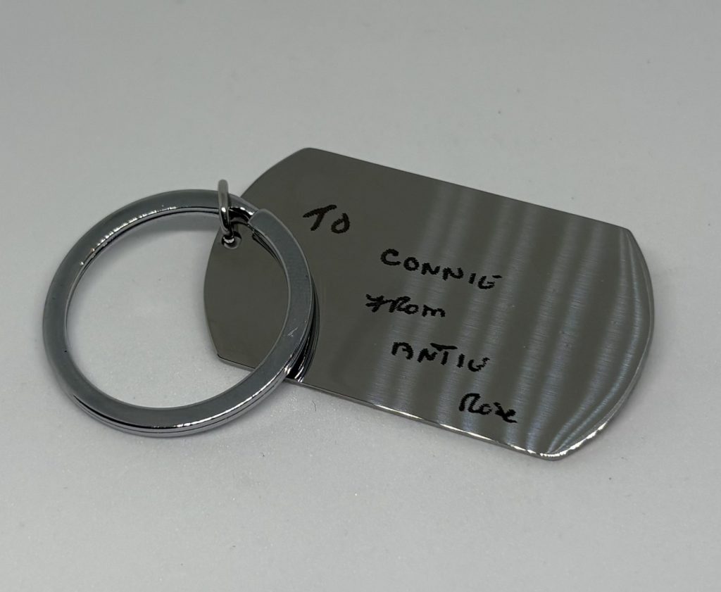 Personalised Engraved Keyring