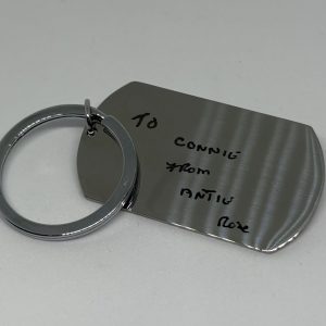 Personalised Engraved Keyring